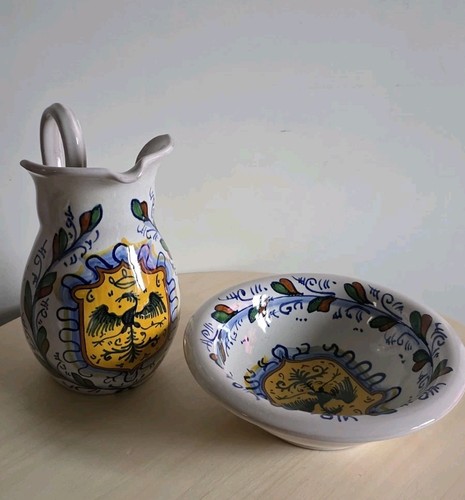 Set bocca ciotola maiolica - set,