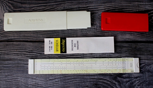 Slide rule aristo - aristo, scholar