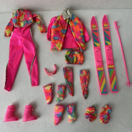 Lotto set moda - divertente, sci