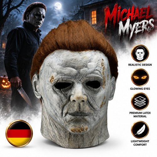 Maschera halloween michael - maschera,