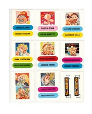 Adesivi Speciali Pattumiera Bambini Vacanze - Set Adesivi Sgorbions