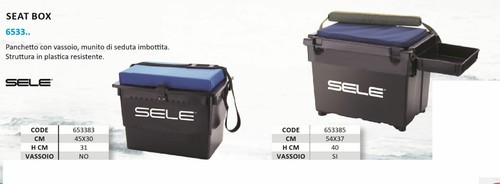 Seat box surfcasting due - da,