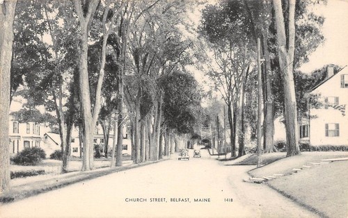 Church street belfast maine - street,