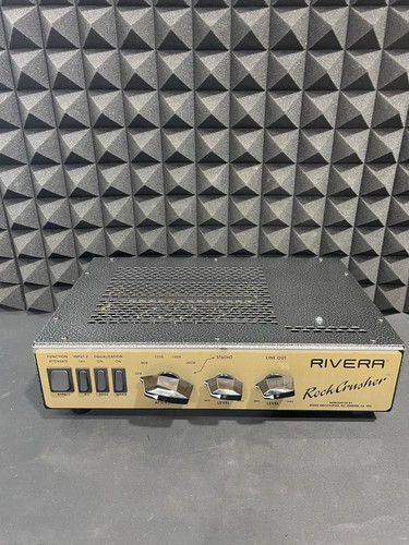 Rivera rockcrusher gold face - rivera,