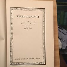 SCRITTI FILOSOFICI, DI