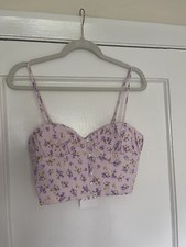 Top estivo ZARA rosa chiaro