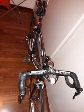 bici da corsa carbonio Ridley colore carbonio gruppo completo Campagnolo record 