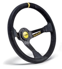 SABELT VOLANTE CALICE SW-390 PELLE 350mm ideale per ABARTH 595/500/695