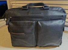 Piquadro Black Italian Leather