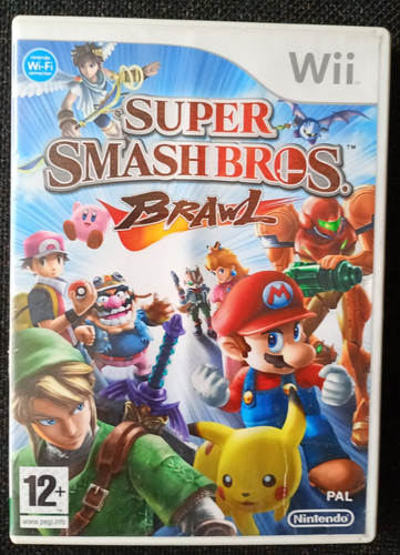 Super smash bros brawl - smash, (wii)