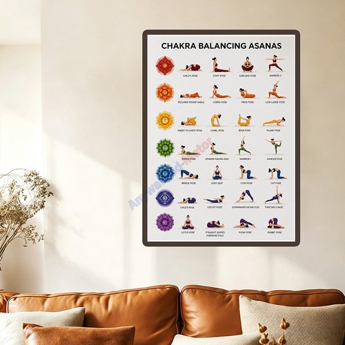 Poster moderno yoga arte - , da