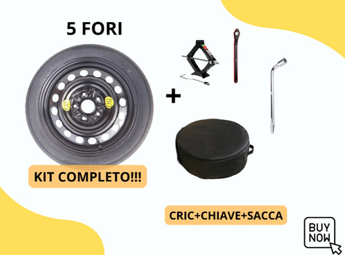 Ruotino scorta per bmw - scorta,