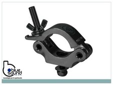 PROTRUSS C6002B CLAMP GANCIO ALISCAF NERO IN ALLUMINIO PER TRALICCI DESIGN SLIM 