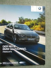 Listino prezzi BMW 318i-340i