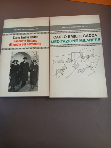 Gadda meditazione milanese - gadda, /