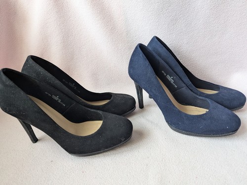 Paia scarpe nere e blu - (nere,