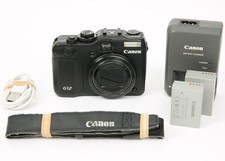 Canon PowerShot G12 fotocamera digitale compatta 10 MP CCD, 5x zoom ottico (nero)