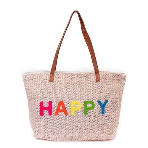 Borsa spiaggia grande happy - borsa,