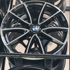 CERCHI IN LEGA 17" ORIGINALI BMW X3 X4 - PERSONALIZZATI NERI E DIAMANTATI