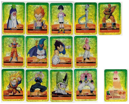 Dragon ball metal lotto - dragon,