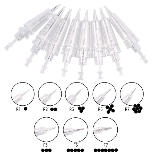 Cartuccia aghi trucco - cartuccia,