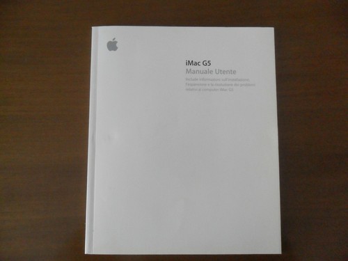 Apple imac manuale utente - imac,