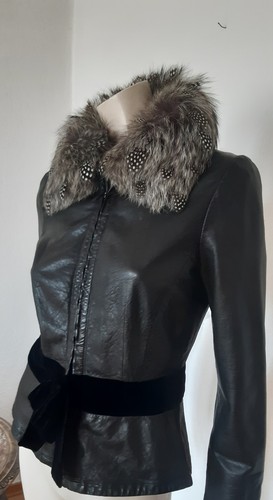 Giacca pelle emporio armani - giacca,