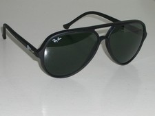 OCCHIALI DA SOLE VINTAGE B&L RAY-BAN W0325 NERO OPACO G15 UV CATS 5000 SCI GHIACCIAIO