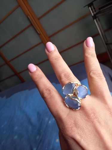 Anello ottone occhi di - in, e