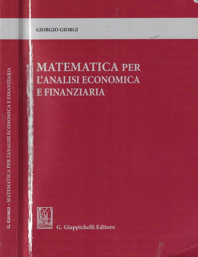 Matematica per analisi - matematica, l'analisi
