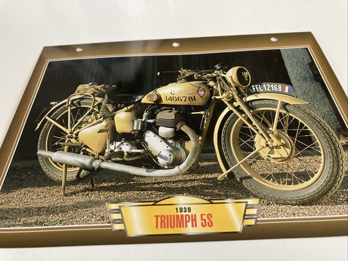 Triumph 500 1939 fiche - triumph,