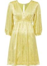 Abito in raso con fantasia