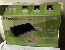 Macchina sigillatrice sottovuoto FoodSaver FM2100 scatola aperta .mai usata