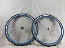Profilo Pista 700c Fixie Ingranaggio Fisso SS Bici Set Ruote Flip-Flop 100/120 Spedizione US