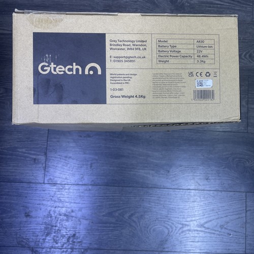 Gtech airram mk2 - k9, cordless
