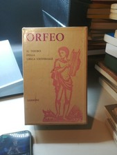 Orfeo: Il tesoro della lirica universale interpre... - Errante - Sansoni, 1961