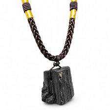 Collana tormalina nera - collana,