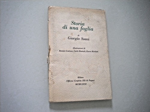 Giorgio soavi storia di - soavi,