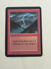 MTG Fulmine Alpha Magic the