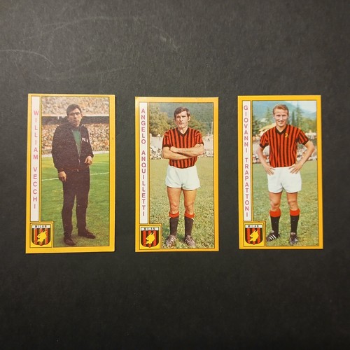 Milan calciatori panini 1969 - milan,