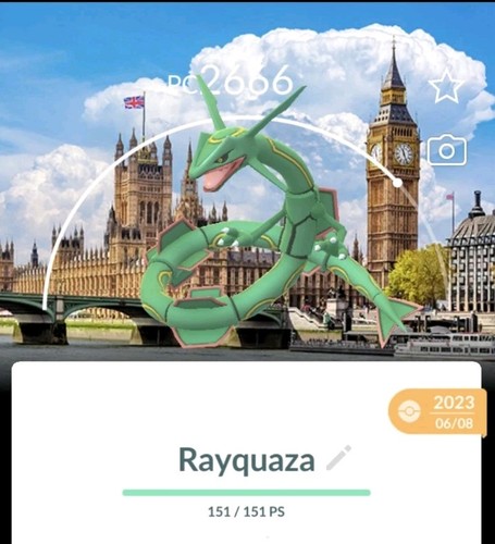 Rayquaza london sfondo non - rayquaza,