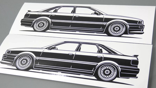 Adesivo audi competition - adesivo,