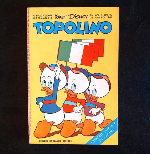 Topolino libretto 278 1961 - libretto,