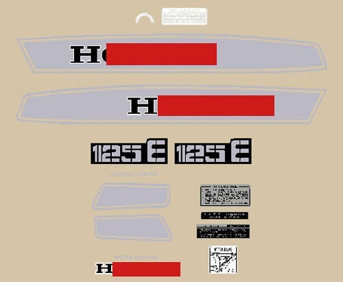 125 1980 82 moto rossa - e,
