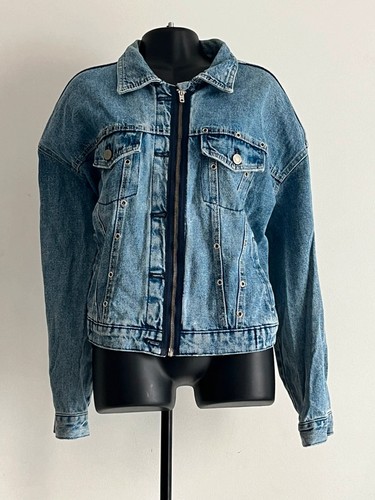 Zara giacca jeans taglia - , l
