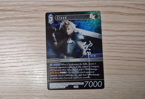 Final fantasy tcg cloud 145h - tcg,