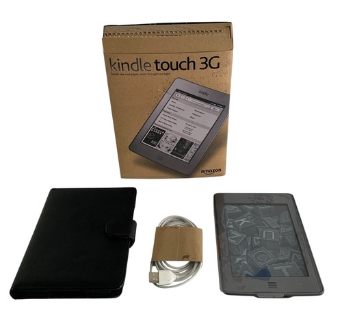 Amazon kindle touch - touch, 3g