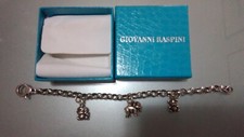 Giovanni Raspini bracciale  argento 925 + 3 charms Raspini (scimmia,elefante,ors