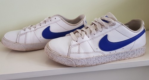 Nike blazer low bianco blu - blazer, e