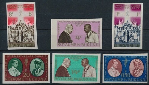 Burundi 1964 mnh imperfetto - burundi,